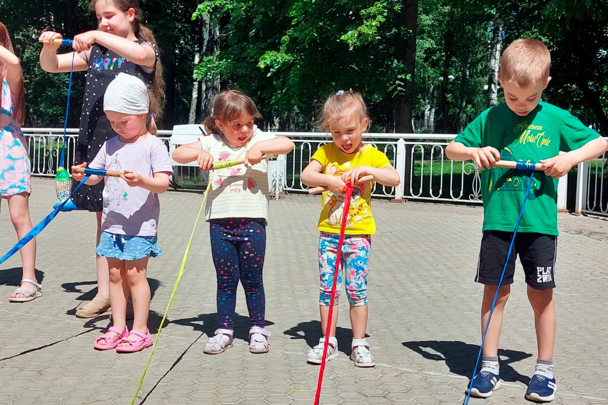 Разноцветное лето
